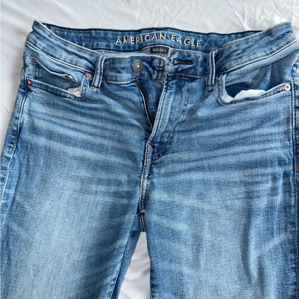 American Eagle Men's Jeans 32x32 Blue Airflex Cotton Blue